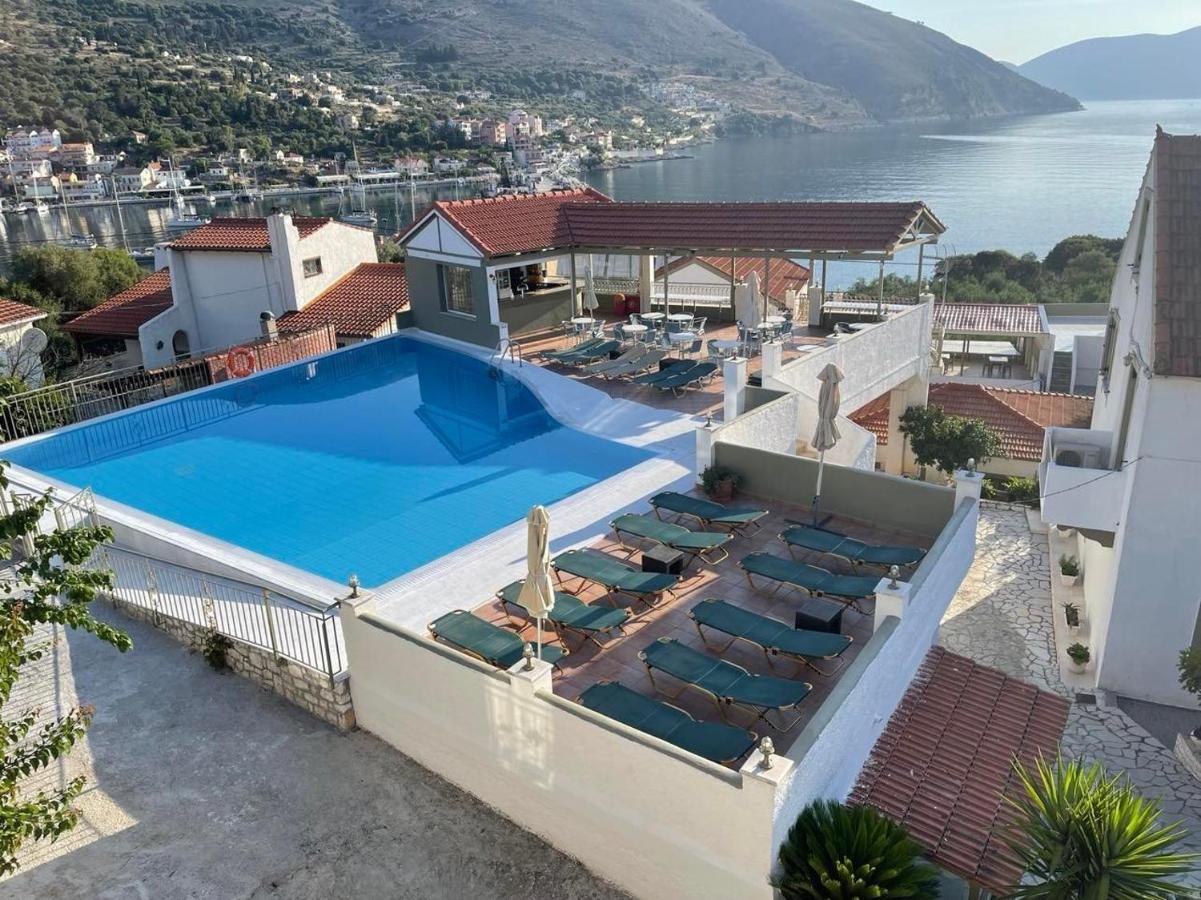Makis Village-Apartments Agia Efimia Dış mekan fotoğraf