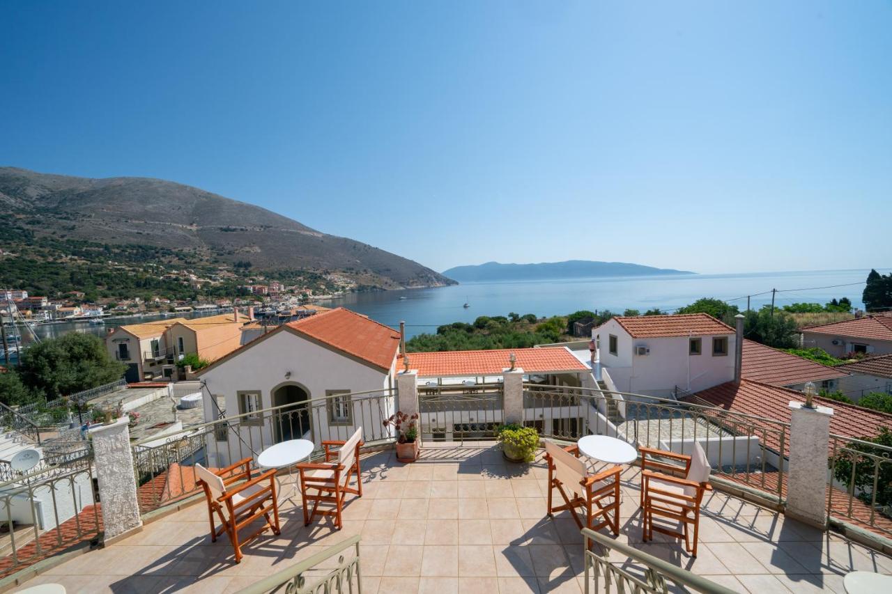 Makis Village-Apartments Agia Efimia Dış mekan fotoğraf