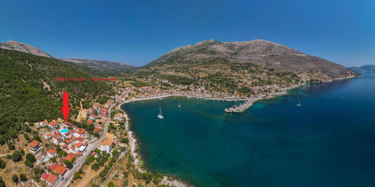 Makis Village-Apartments Agia Efimia Dış mekan fotoğraf